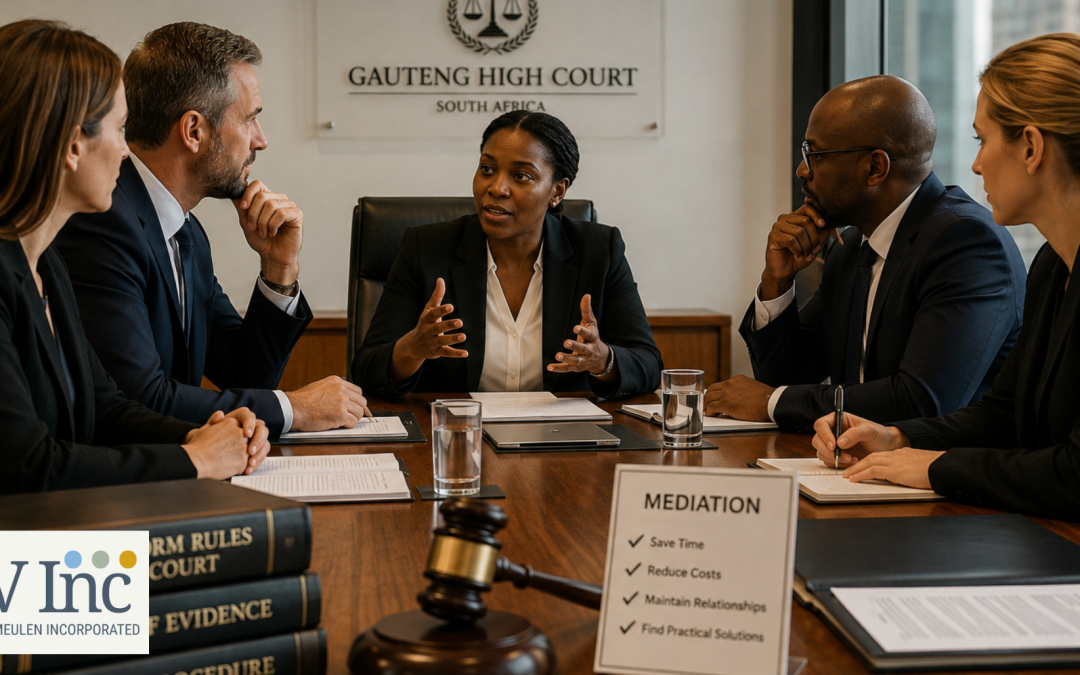 Mediation in the Gauteng High Court: Costing Challenges and Litigation Risks
