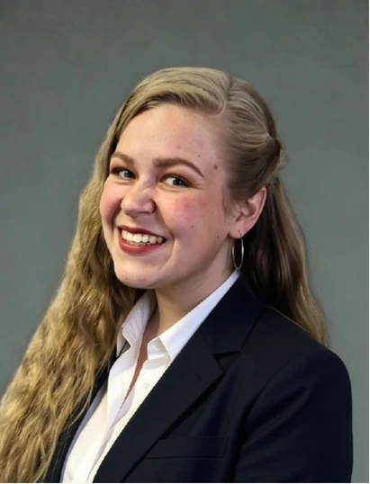 Chelsea Le Roux, junior mediator and attorney at MV Inc.